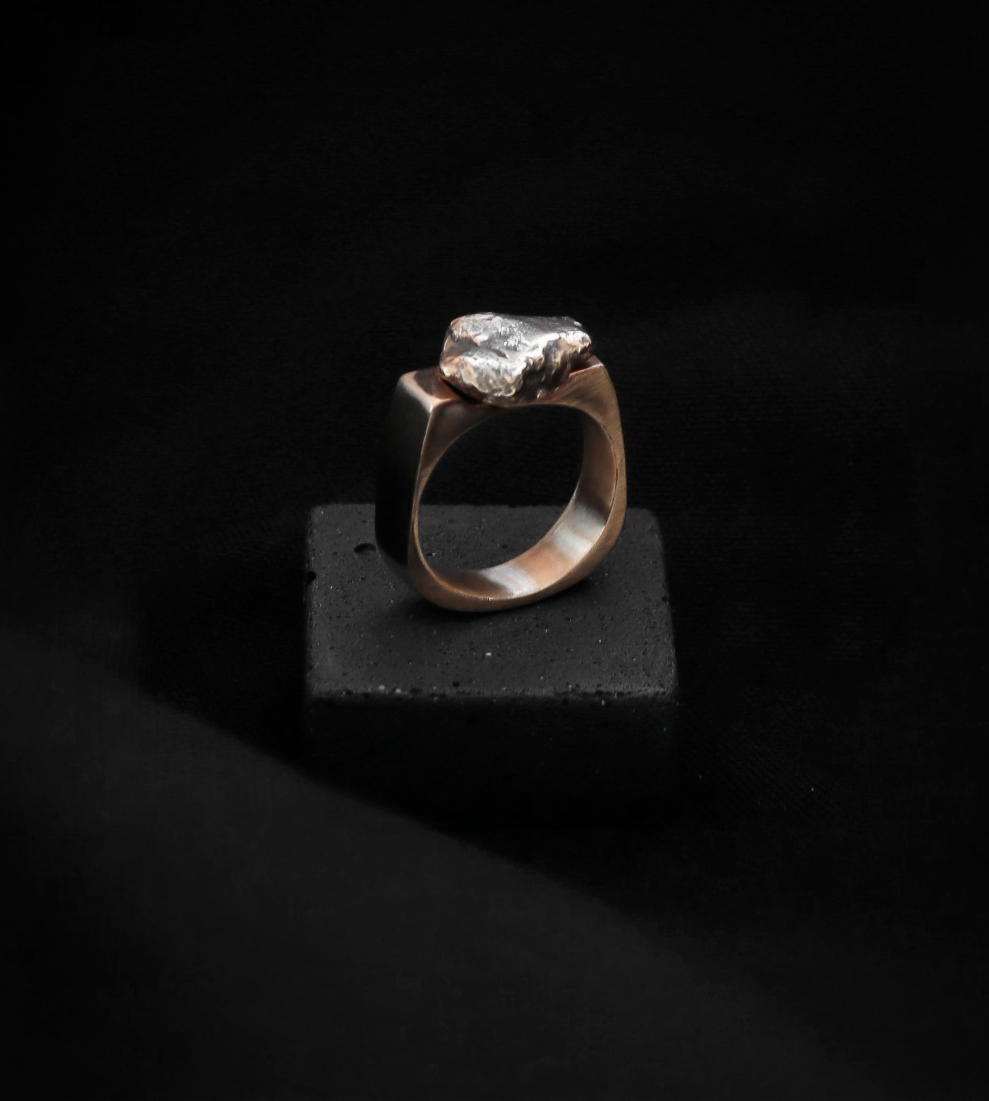 Anel Meteorito - Bronze